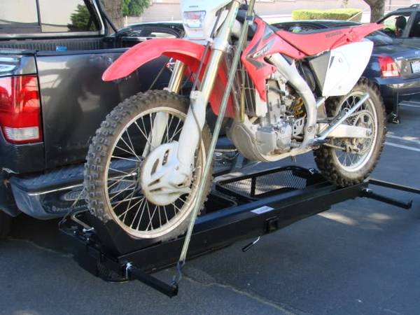 SINGLE RAIL MOTORCYCLE TRAILERS