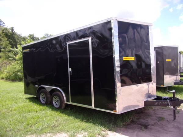 ENCLOSED MOTORCYCLE TRAILERS