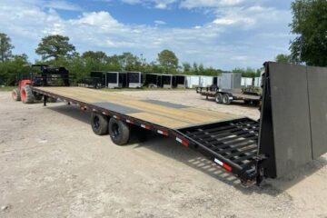 35+5 x 102 GOOSENECK 24K DECK OVER EQUIPMENT TRAILER - $24,995 (MANOR)