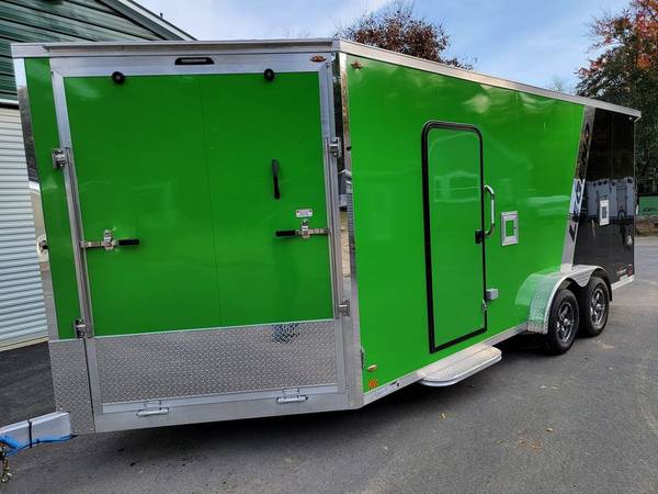 ENCLOSED MOTORCYCLE TRAILERS