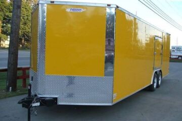 ENCLOSED MOTORCYCLE TRAILERS