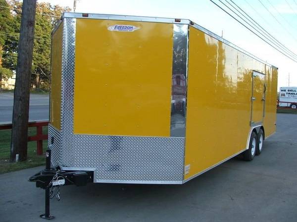 ENCLOSED MOTORCYCLE TRAILERS