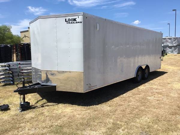 ENCLOSED MOTORCYCLE TRAILERS: