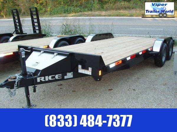 OPEN MOTORCYCLE TRAILERS: