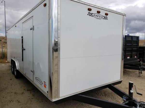 ENCLOSED MOTORCYCLE TRAILERS