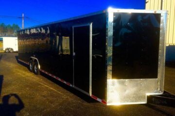 ENCLOSED MOTORCYCLE TRAILERS