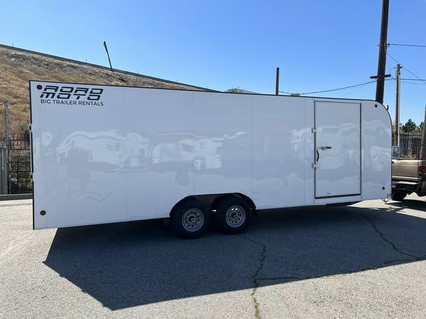 ENCLOSED MOTORCYCLE TRAILERS