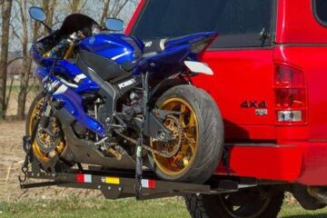 SINGLE RAIL MOTORCYCLE TRAILERS