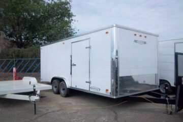 ENCLOSED MOTORCYCLE TRAILERS