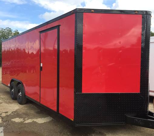 ENCLOSED MOTORCYCLE TRAILERS