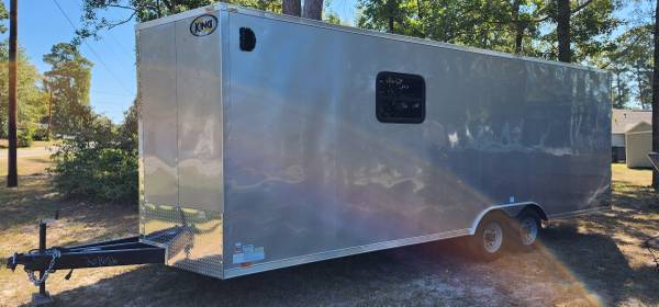 ENCLOSED MOTORCYCLE TRAILERS: