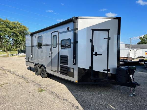 ENCLOSED MOTORCYCLE TRAILERS: