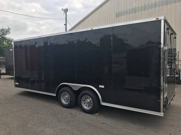 ENCLOSED MOTORCYCLE TRAILERS: