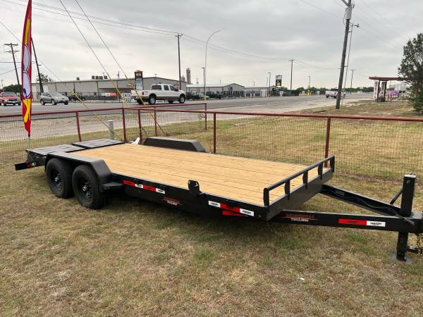 OPEN MOTORCYCLE TRAILERS