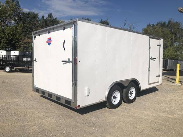 ENCLOSED MOTORCYCLE TRAILERS: