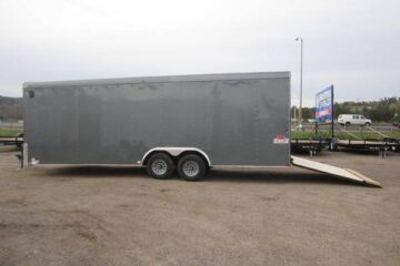 ENCLOSED MOTORCYCLE TRAILERS: