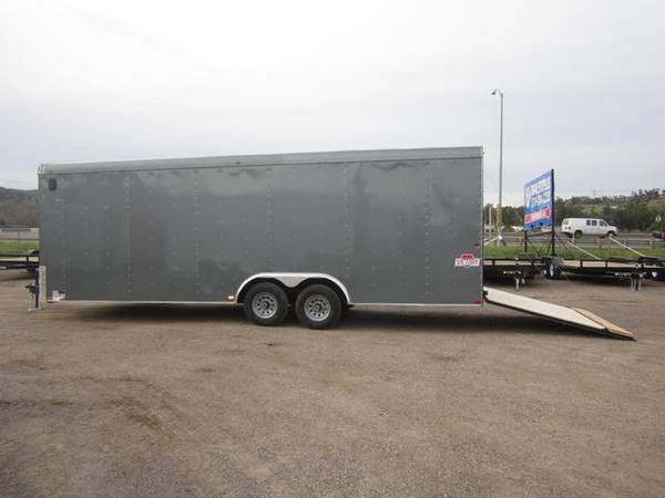 ENCLOSED MOTORCYCLE TRAILERS: