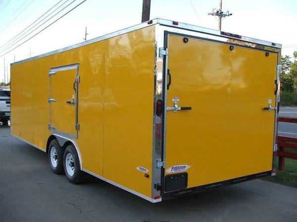 ENCLOSED MOTORCYCLE TRAILERS: