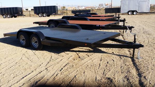 OPEN MOTORCYCLE TRAILERS: