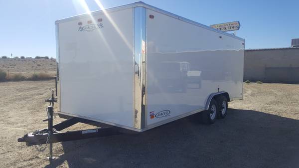 ENCLOSED MOTORCYCLE TRAILERS: