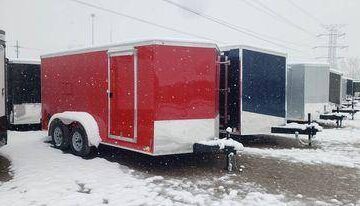 ENCLOSED MOTORCYCLE TRAILERS: