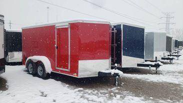 ENCLOSED MOTORCYCLE TRAILERS: