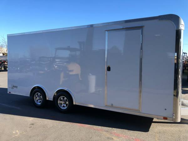 ENCLOSED MOTORCYCLE TRAILERS: