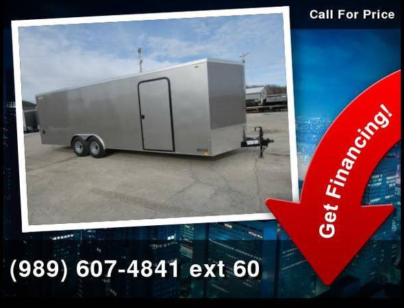 ENCLOSED MOTORCYCLE TRAILERS: