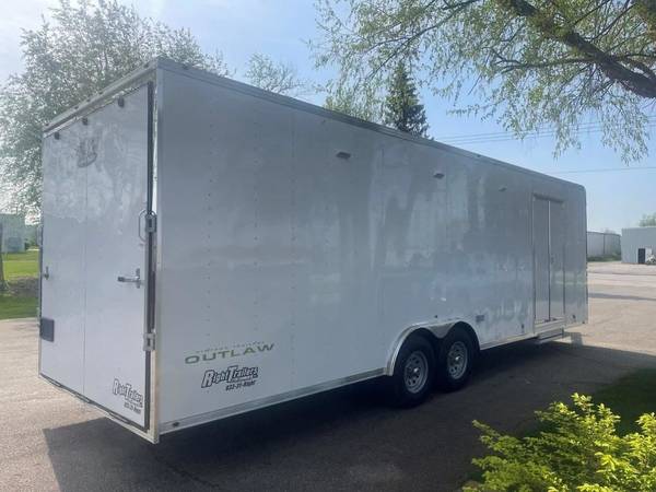 ENCLOSED MOTORCYCLE TRAILERS: