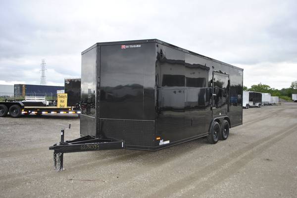 ENCLOSED MOTORCYCLE TRAILERS: