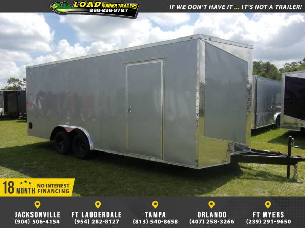 ENCLOSED MOTORCYCLE TRAILERS: