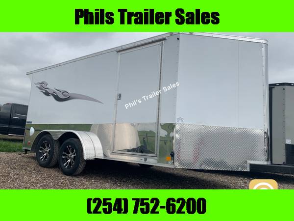 ENCLOSED MOTORCYCLE TRAILERS: