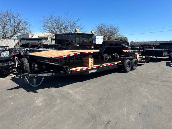 OPEN MOTORCYCLE TRAILERS: