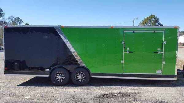 ENCLOSED MOTORCYCLE TRAILERS: