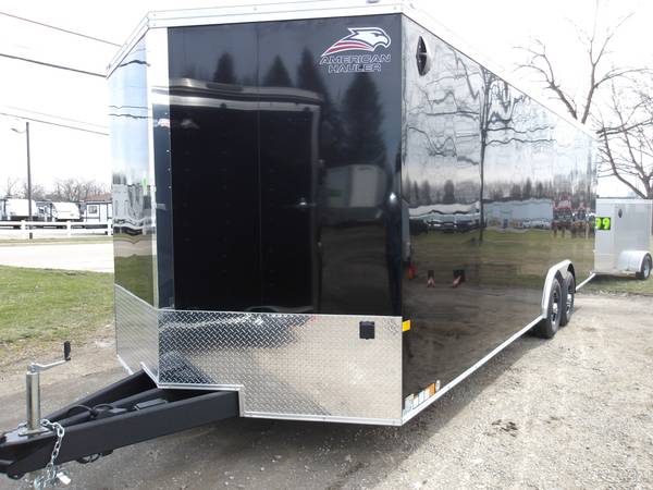 ENCLOSED MOTORCYCLE TRAILERS: