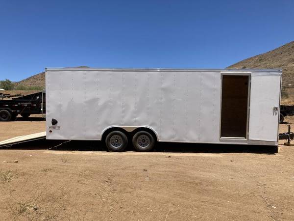 ENCLOSED MOTORCYCLE TRAILERS: