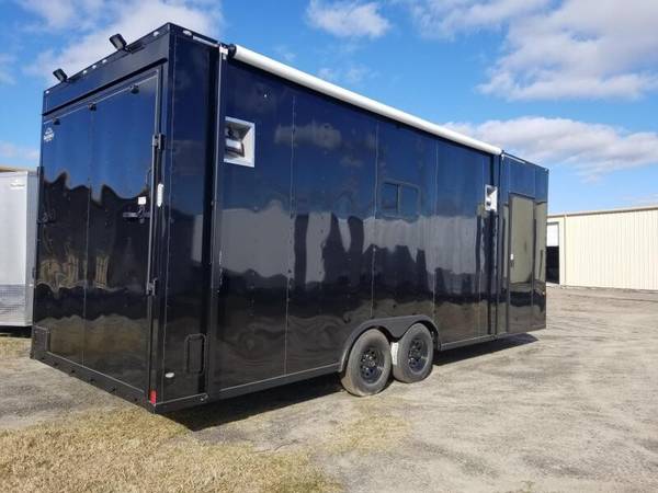 ENCLOSED MOTORCYCLE TRAILERS: