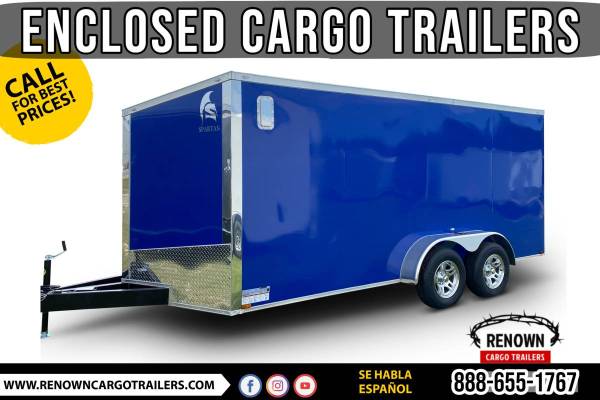 ENCLOSED MOTORCYCLE TRAILERS: