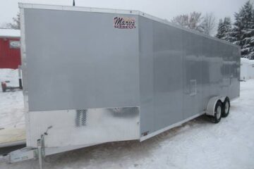 ENCLOSED MOTORCYCLE TRAILERS: