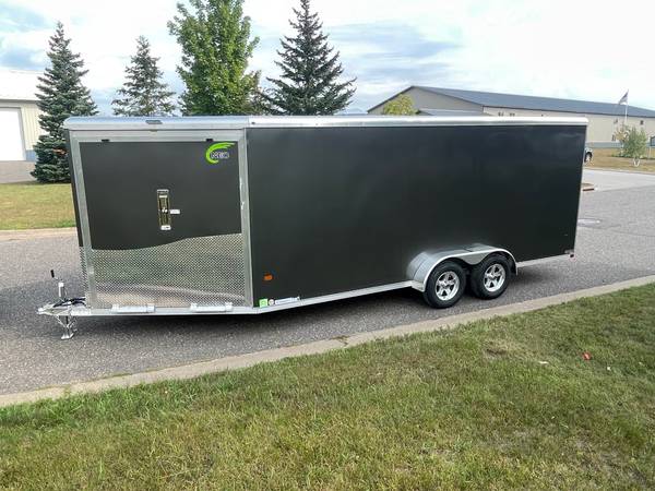 ENCLOSED MOTORCYCLE TRAILERS: