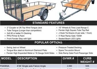 MULTI -­­USE MOTORCYCLE TRAILERS: