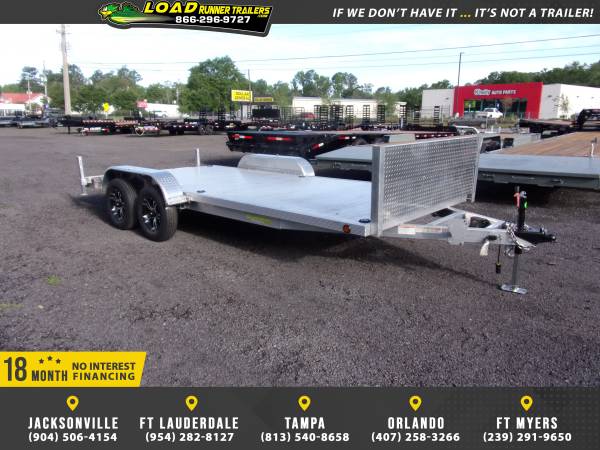 OPEN MOTORCYCLE TRAILERS: