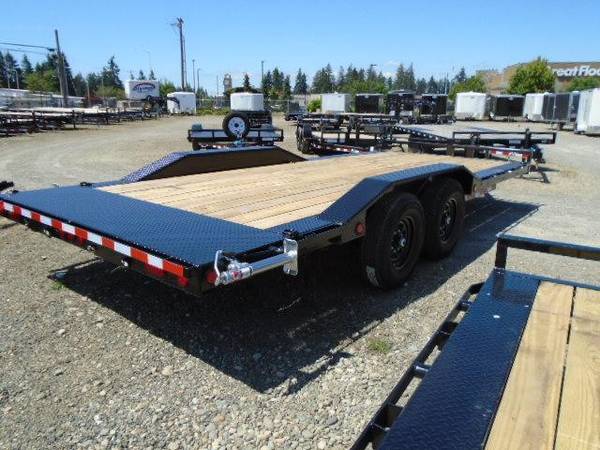 OPEN MOTORCYCLE TRAILERS: