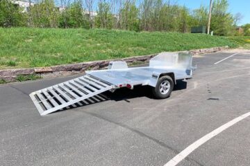 OPEN MOTORCYCLE TRAILERS: