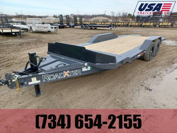 OPEN MOTORCYCLE TRAILERS: