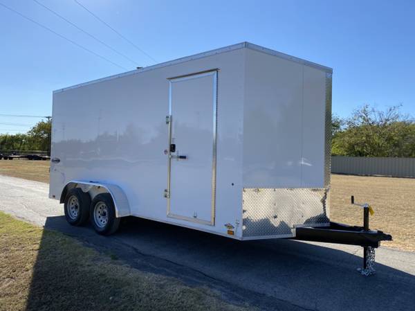 ENCLOSED MOTORCYCLE TRAILERS: