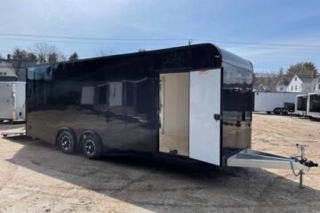 ENCLOSED MOTORCYCLE TRAILERS: