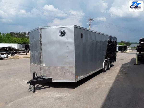 ENCLOSED MOTORCYCLE TRAILERS: