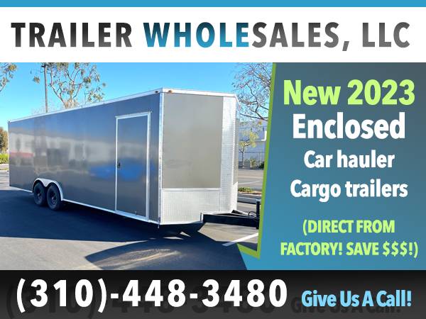 ENCLOSED MOTORCYCLE TRAILERS: