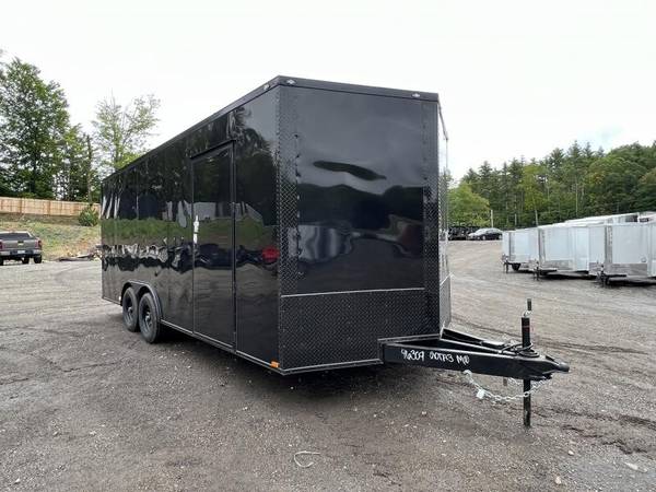 2023 Quality Cargo 8.5×20 10K Blackout Extra Height Cargo / Enclosed T – $10,895 